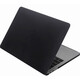 精岸新款macbook12pro15保护壳air13磨砂壳硬壳全包保护纯黑色外壳 老款带光驱Pro13(A1278)