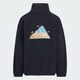 Adidas Children's Clothing 24 Winter Boys' Polar Fleece Jacket Children's Fun Printed Warm Loose Sports Jacket JC9358