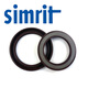 Qilicai Customized Fluor Kleber Skelettöl Seal Babslsimrit Hochdruck Ölpumpe Hydraulische Maschinenmotormotor Wasserdicht 12247 12247