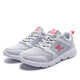 
XTEP (XTEP) women's shoes sneakers women's spring breathable mesh light and comfortable street photography retro fashionable casual running shoes light gray red 7001 39