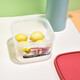 Xitianlong refrigerator freshness box food grade refrigerator storage box plastic sealed box vegetable fruit freezer box 2.6L