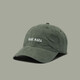 Qiu Zeng Japanese soft top comfortable baseball hat men's retro casual simple fashion baseball hat face showing small outdoor sun hat deep khaki single size adjustable