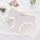 
Yu Zhaolin (YUZHAOLIN) 4 ice silk markless underwear for women with mid waist, abdomen and hips, cold naked feeling, ultra-thin traceless quick-dry briefs NK9856 color mixing 4 M [80-100Jin [Jin equals 0.5 kg]]