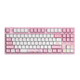 AKKO3108 V3 Kuromi mechanical keyboard co-branded wireless Bluetooth three-mode wired mechanical keyboard 3087 Melody-Sakura axis (wired) no RGB