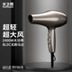 Fire Phoenix Hair Dryer 5610H High Speed Hair Dryer Home Hair Salon Grade 2400W High Wind, Quick Drying, Low Noise Barber Shop Special Constant Temperature Hair Care Hair Dryer Titanium Gray