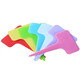 Thickened plastic T-shaped flower brand gardening potted small label insert card succulent identification card one-word label ring buckle label green 100 sheets
