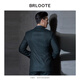 Brloote/Barout men's suit tops Business casual wool floral suit jacket Autumn clothing Dark green 170/92A