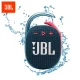 JBL CLIP4 Wireless Music Box Fourth Generation Bluetooth Portable Speaker + Subwoofer Outdoor Speaker Mini Audio IP67 Dustproof Waterproof Super Long Battery Life One Buckle Blue Pin Powder