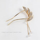 Mengyi's exquisite ancient-style ball hairpin with U-shaped tassel hairpin. Ball hairpin with hairpin. Hairpin for women. Angel wing tassel hairpin.