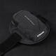 TLXT running mobile phone arm bag sports mobile phone bag arm bag men's mobile phone bag wrist bag fitness equipment artifact arm cover black reflective style