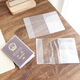 Kinder -Haushaltsregistrierungsbuchschutzbuch Cover mattes chinesisches Passschutzschutzschutz mattes transparentes wasserdichtes PVC -Zertifikat Set Travel Japan Mattstil - Passabdeckung 2 Einzelpaket Einzelpaket