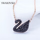 Swarovski (SWAROVSKI) SWAN Black Swan Large Women's Necklace for Girlfriend Birthday Gift for Girlfriend 5204134