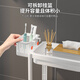 Yicai Nianhua Bathroom Toilet Storage Rack Floor-standing Home Toilet Drain Rack Storage Rack 6053-WH