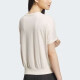 阿迪达斯 （adidas）短袖女士2025夏季新款休闲半袖跑步运动服健身训练简约百搭T恤 IP3897 帆白 M