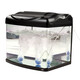 Aquarium fish pond oxygenation pump large fish tank oxygen pump ornamental koi fish aquarium fish aerial fish aerobic seafood Haili 9720+35cm ring + gas volume regulating valve + 4-meter tube