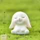 Micro-landscape resin small rabbit ornaments Mini animal bonsai succulent decoration cute desktop ornaments House