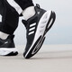 
Adidas (adidas) summer men's shoes, sports shoes, comfortable wear-resistant shock-absorbing casual running shoes, size 42UK8