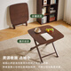 Jiayi solid wood folding table home dining table simple desk small dining table small apartment square table rental room outdoor portable table