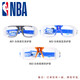 NBA sports glasses myopia basketball glasses football goggles boxing glasses anti-fog PC material NBA903 starts school