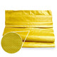 Aibaijia bright yellow thickened woven bag large snakeskin bag moving bag express packing bag storage bag construction garbage bag bright yellow 60*102cm 10 pieces