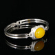 Mingpo Shijia Silver S925 Amber Bracelet Natural Beeswax Bracelet Women's Baltic Bracelet Jewelry Birthday Gift Authentic