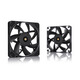 
noctuaNOCTUA NF-A12X15 ultra-thin chassis fan PWM intelligent temperature control 12cm silent computer cooling 12015 NF-A12x15 PWM CH.BK.S black