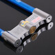 
GJXBP Crescent Extended U-shaped Motorcycle Lock Battery Car Anti-theft Lock Red and Blue Color Random 1396 Color Random
