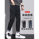 Jeanswest Jeans Herren 2024 Frühlings- und Sommer-neuer Straight Lose Harlan All-Matchy Trendy Casual Long Hosen für Männer 6621 Blau 32 Taillenumfang zwei Fuß fünf