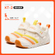 Carter Rabbit Baby Toddler Shoes 2024 Summer New Functional Shoes Soft Sole Anti-Slip Beach Shoes Baotou Baby Sandals White Orange Yellow Inner Length 13.5cm 22 Size Suitable for Foot Length 12.5-12.9