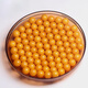 Flower porridge natural old beeswax round beads loose beads chicken oil yellow beeswax can be used in a variety of ways to decorate waist top beads pair of beads 6mm single