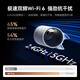 Puffin 8 Millionen Ultra-Clear-Hauskamera-Monitor für Haushaltsgebrauch 360 Grad ohne tote Winkel Nachtsicht Panoramic Mobile Remote Gimbal Indoor Security Recorder für ältere Baby-Haustierpflege [sehr klarer Tag] 24H Smart Recording