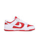 Nike (NIKE) Men's White and Red DUNK LOW RETRO Board Shoes Sports and Casual Shoes DD1391-600 38.5