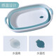 Dipur Foldable Pet Dog Bath Basin Cat Bathing Artifact Bath Special Tool Bath Basin Bathtub* Foldable (with drain outlet - suitable for 20 Jin Jin equal to 0.5 kg) *