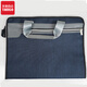 Tianzhang (Tango) verdickte dreidimensionale Büro-Handtaschen-Konferenz-Affairs-Paketpaketpaket Computer Aktentasche Business Reißverschluss Tasche LH759 Blau