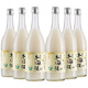 Suzhou Bridge Osmanthus Rice Dew Classic Winter Wine Reunion Rice Wine 0.5 Grado 750ml*6 Botellas Suzhou Caja de regalo especializada