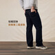 Levi's 25th Autumn and Winter New Men's American Retro Quiet Luxury Style 565 Loose Straight Jeans Dark Indigo 32 (32)