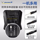 Huangsen Automobilauto aufblasbare Pumpe voreingestellter Reifendruck High Definition Digitale Anzeige Tragbares aufblasbare Pumpe Michelin Foot-Pedal Doppelzylinder inblosbare Pumpe 12209