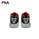 Fila Shoes para niños zapatos casuales para niños Nuevo estilo de zapatillas de tablero clásicas de los niños de la altura media zapatilla de zapatillas negras/sombra gris-bd tamaño 37/longitud interior 23.5cm