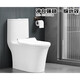 Huida Baño 6218 Bombeo de baño Gran impulso Tipo de sifón Cerámico Común 6218 Valor de alto valor y tapa rápida Efecto de agua de primer nivel 400 mm