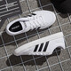 阿迪达斯 （adidas）新款三叶草男鞋秋冬冬季运动鞋轻便舒适透气复古时尚休闲鞋板 AW3889 42.5