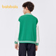 BALABALA -Kinderkleidung Jungen, mittel- und große Kinder Frühling und Herbst, Kinder lässige Kleidung, beide Seiten, lose Baseballuniformen 202323105104