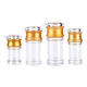Zhiyao acrylic seasoning bottle plastic set vinegar bottle seasoning bottle soy sauce bottle chili jar restaurant commercial kitchen supplies 8005B. seasoning jar model