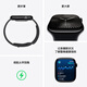 Apple/苹果 Watch Series 10 智能手表蜂窝款46毫米亮黑色铝金属表壳浓墨色回环式运动表带MWYL3CH/B