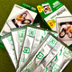 FUJIFILM instant photo paper with colorful edges is suitable for mini7s/8/9/11/12/25/90/wide birthday gifts. 10 pieces of mini photo paper, limited time offer, tin foil package