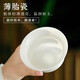 SUSHI CERAMICS Kung Fu tea set simple white porcelain tea cup with bamboo surface water storage tea tray set J0250