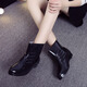 Botas de lluvia anti-slip antideslizas Huilie botas de lluvia de gelatina lindas botas de lluvia de cocina de moda zapatos de goma no deslizantes para mujeres zapatos impermeables para adultos 1585 zapatos individuales burdeos (tamaño más pequeño) 36 36