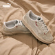 
Puma (PUMA) [Dirty Shoes] Men and Women Low Top Classic Retro Old Casual Board Shoes LX 399254 White-White-Red-01 40