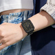 Julius Watch Student Student 2025 New Women's Watch Nicho de goma de goma Sports Square Square Watch Women Women's Watch 1477 Negro