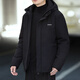 ROMON cotton coat men's winter warm cotton coat thick cotton jacket top young men's jacket men's M05F21 black 3XL