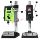 220V micro mini bench drill drilling machine milling machine small drilling and milling machine multifunctional industrial grade tool drilling machine 680W bench drill + 2.5 inch flat nose pliers